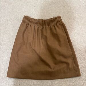 J. Crew Brown Mini Skirt